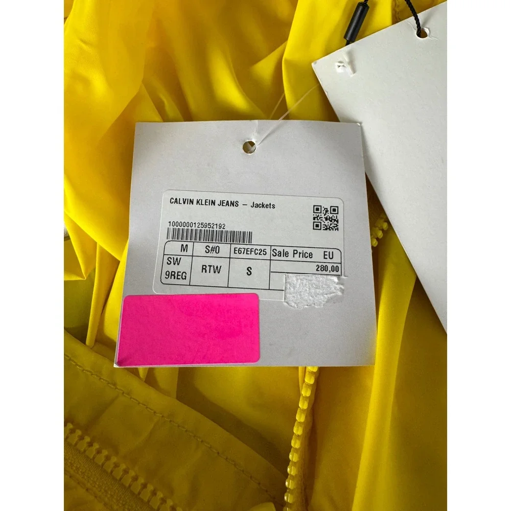 Calvin Klein Jeans Est. 1978‎ Mens Anorak Windbreaker Jacket Small OVERSIZED